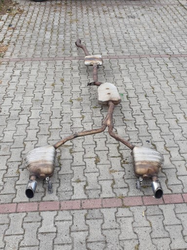 RURY WYDECHOWE TLUMIKI KONCOWE media 8K0253411L AUDI A5 8T 1.8TFSI