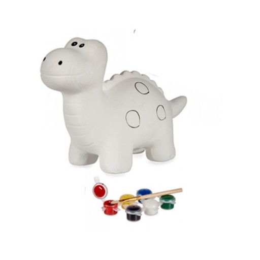 PAINABLE DINOSAUR II MONEY $ MONEY BANK