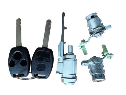 2 ЗАМКА ЗАМОК ПУЛЬТ ДИСТАНЦИОННОГО УПРАВЛЕНИЯ ЗАМОК ЗАЖИГАНИЯ ДЛЯ HONDA CRV CR-V