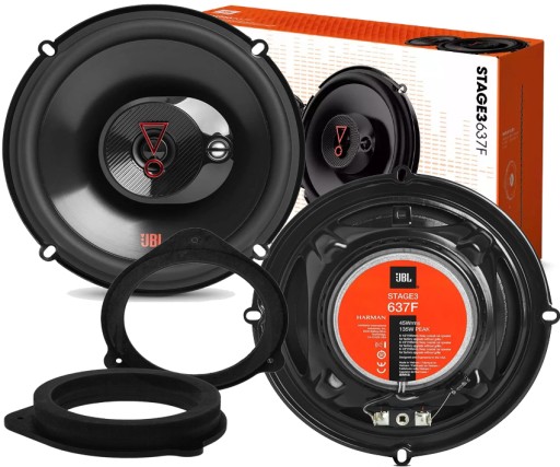 JBL STAGE3 637 3-полосные динамики AUDI A3 8P A4 B6 B7 AVANT A8 D3 ПЕРЕДНЯЯ ЗАДНЯЯ