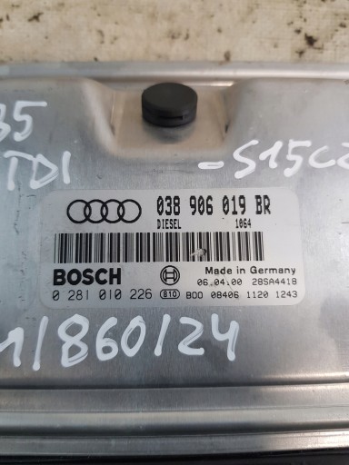 Bedienteil DES MOTORS AUDI A4 B5 1.9TDI 0281010226 038906019BR