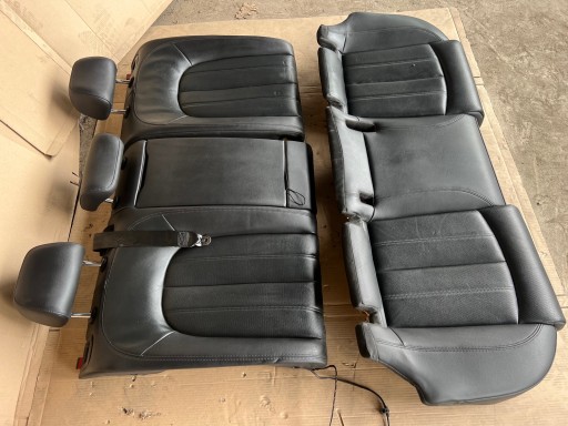 AUDI A7 4G SIEDZISKO KANAPY heck Leder WENTYLOWANA Sitz hinten GRZANA