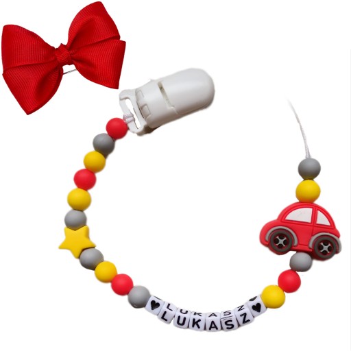 Оберіг для пустушки ZamieszkoweLove, різнокольоровий