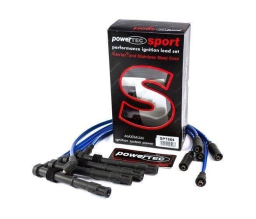 PT-IL-079-R - Кабели зажигания powertec ford эскорт mk6 sierra 2.0l cosworth 90-95 синий