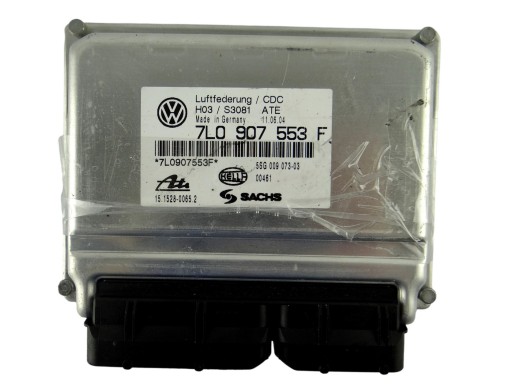 907 553 - Модуль подвески водителя volkswagen touareg 7l0