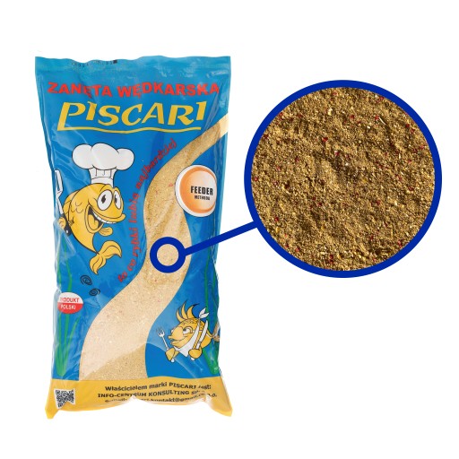Прикормка PISCARI 1 кг FEEDER METHOD 1 кг PISCARI
