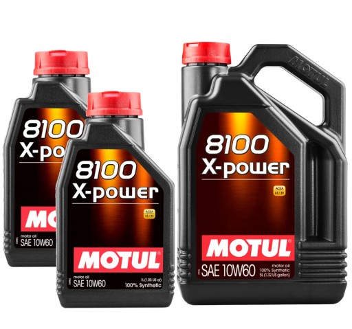 MOTUL 8100 X-POWER A3 B4 МАСЛО 10W60 7л