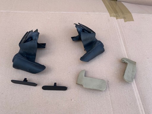 Заглушки прокладки крыши бежевый BMW Z4 E85