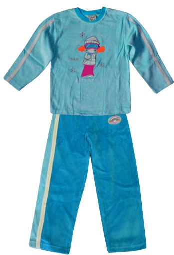 ДИТЯЧІ БРЮКИ ДЖЕМПЕР СВІТШОТ СИНЯ ПІЖАМА 3 Р