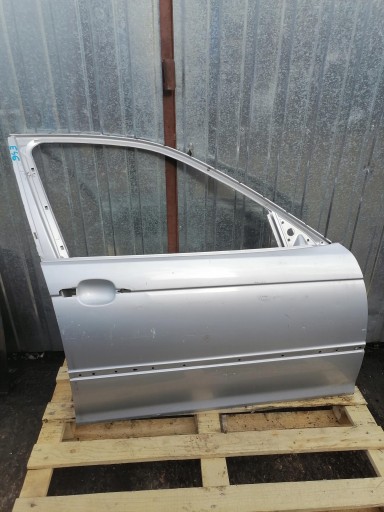 door right front right front BMW E46 silver