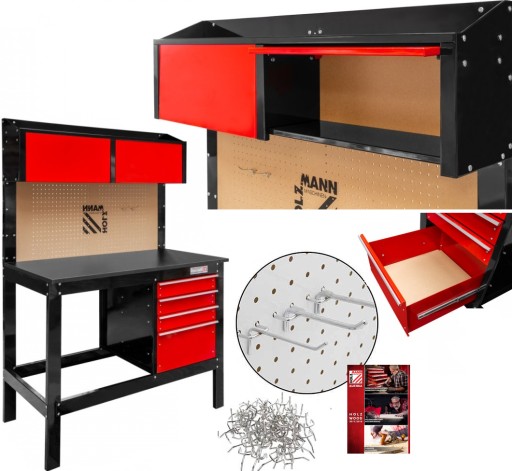 Верстак ящик шкафа с надставкой большой