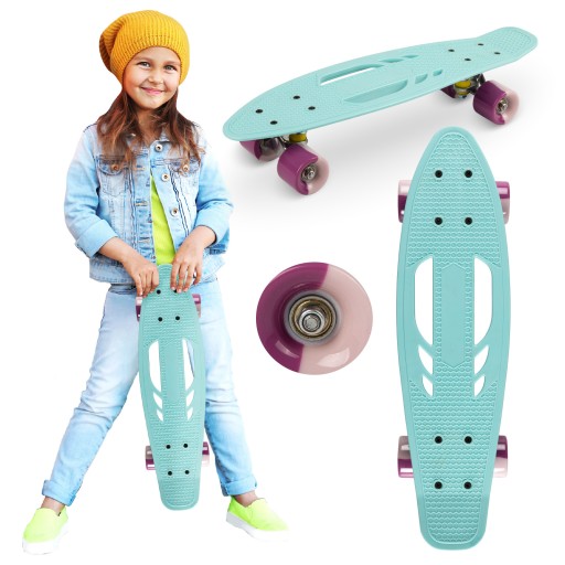 Скейтборд Qkids ABEC-7 синій