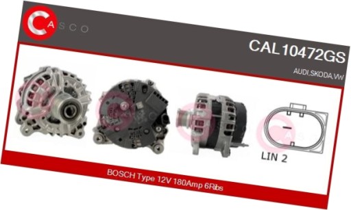 Каско генератор cal10472gs