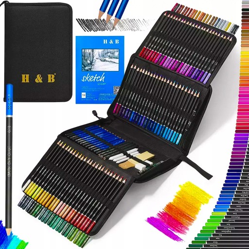 Олівці H \u0026 B 145 шт.