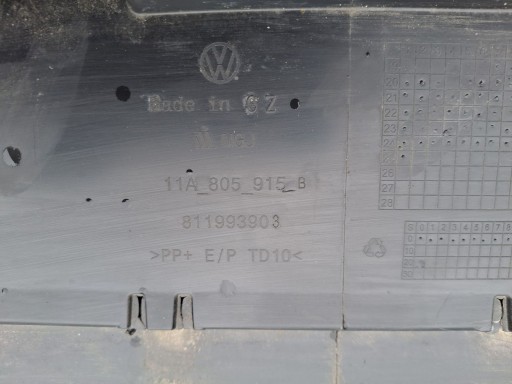 copertura grembialina sotto paraurti anteriore SPOILER VW ID4 ID.4 2021R->