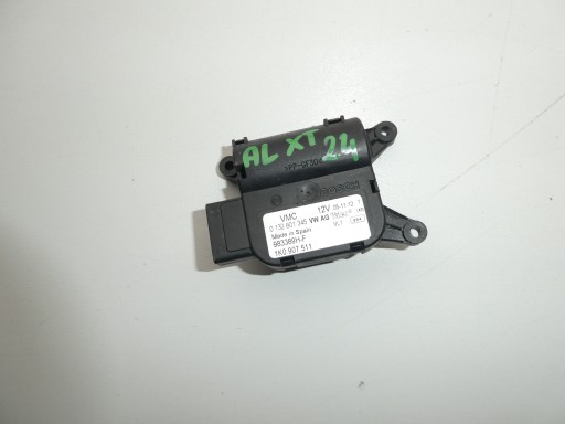 VW SEAT SKODA MICRO MOTEUR KLAP BLOC DE CHAUFFAGE COMPLET 1K0907511
