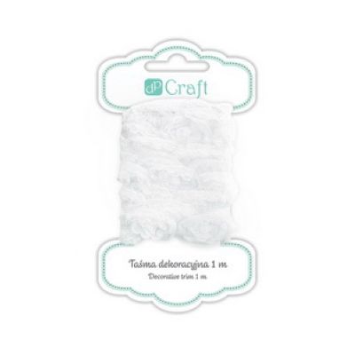 Декоративна стрічка 1м Dalprint біла