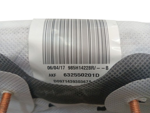 airbag airbag seat left RENAULT TALISMAN 985H14228R EUROPA