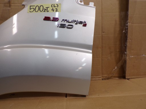 DUCATO BOXER JUMPER LIFT 14- AILE AVANT AVANT GAUCHE SREBRNY