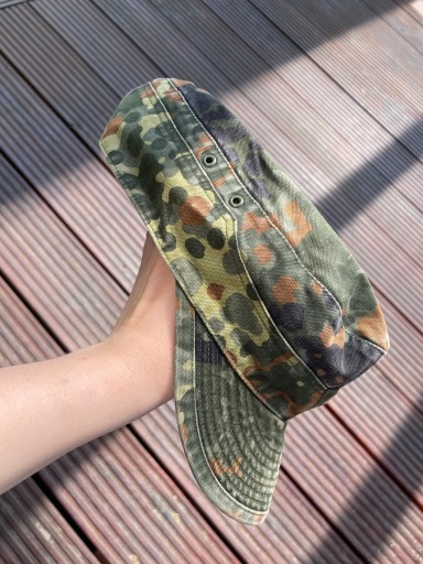 CZAPKA POLOWA Z BUNDESWEHRY BW FLECKTARN R 57