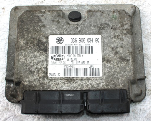 036 906 - Контролер, модуль двигуна, 036906034gq, vw polo 6q