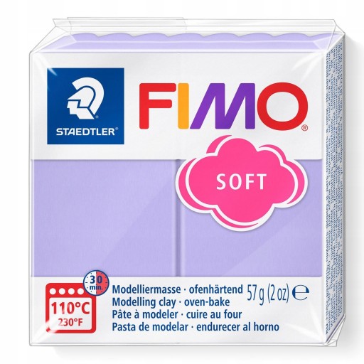Modelina FIMO soft 57g - 605 fialová pastelová