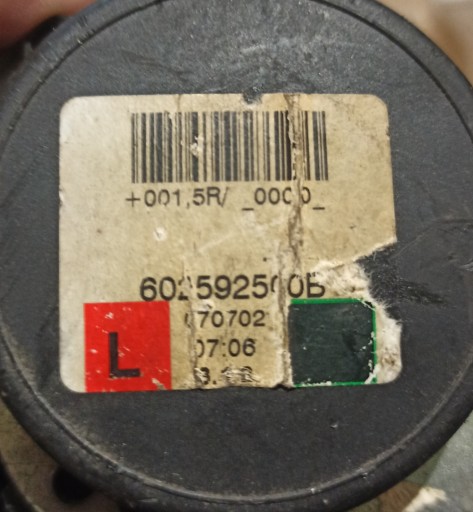 OPEL ZAFIRA B Gurten Sicherheits SITZ links hinten 602592500B