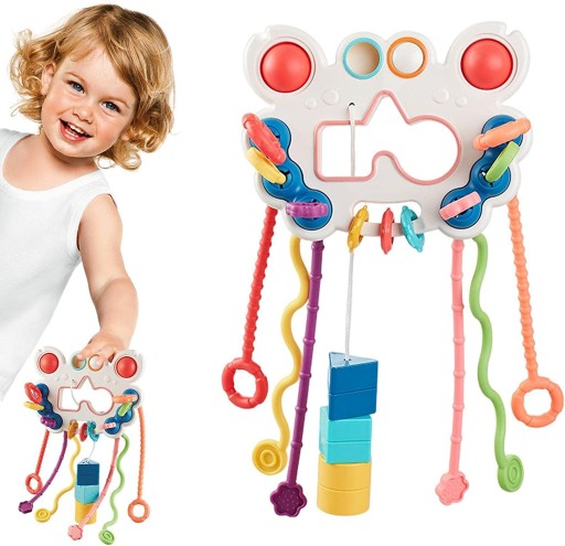 СЕНСОРНА ІГРАШКА МОНТЕССОРІ ДИТЯЧІ ЗУБКИ