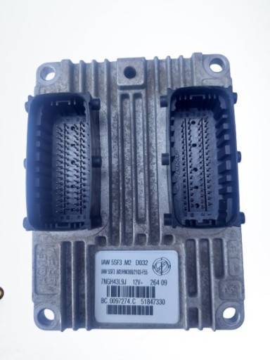51074412 - Компьютер punto iaw 5sf3.m2 51847330 immo clean готов к установке
