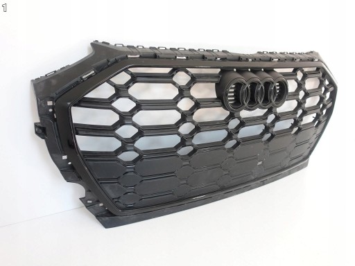 AUDI SQ5 Q5 80A II FY LIFT 21-24 GRILLE GRILLE/MASQUE GRILLE W PARE CHOC AVANT BLACK