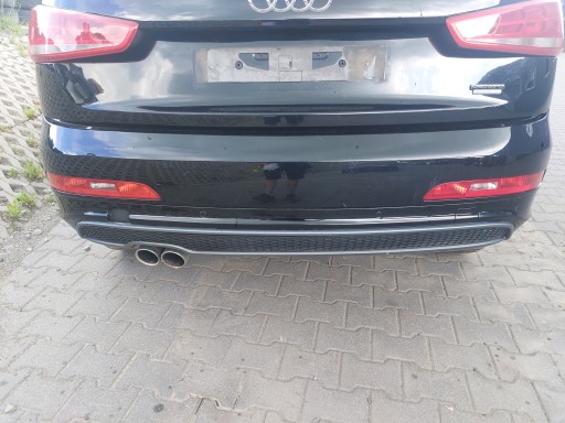 AUDI Q3 8U 11-14r S-LINE bumper rear part TYLNI PDC complete