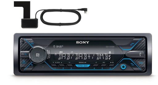 Sony DSX-A510BD Radio samochodowe BT + antena DAB+ - Sklep, Opinie