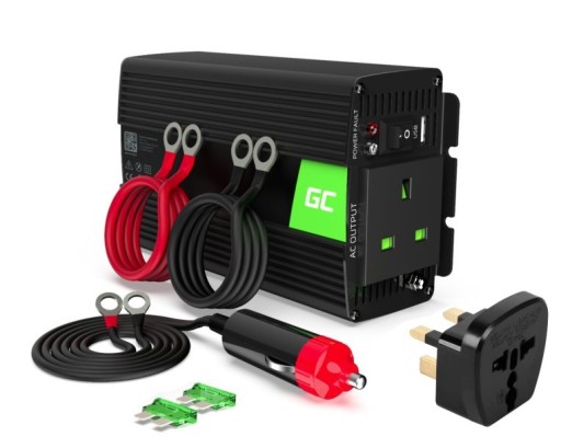 ПЕРЕТВОРЮВАЧ НАПРУГИ 12V/230V DC / AC 300W SINUS