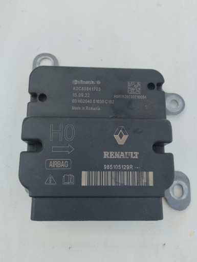 985105129R - DACIA DUSTER I МОДУЛЬ ДАТЧИКА ПОДЪЕМА ПОДУШКИ БЕЗОПАСНОСТИ