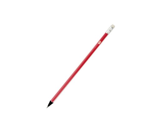 Astra ołówek z gumką 2B trójkątny