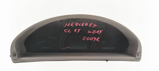 dials clock 1031098050 MERCEDES W215