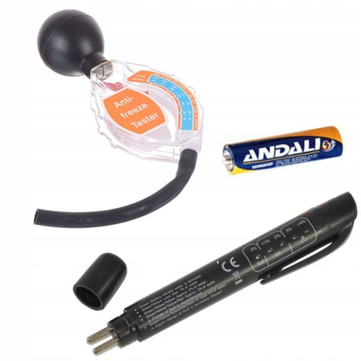 Тестер гальмівної рідини, глікометр