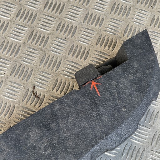 ABSORBER nárazníku předního výztuha Polystirén TOYOTA C-HR a 52618-F4080