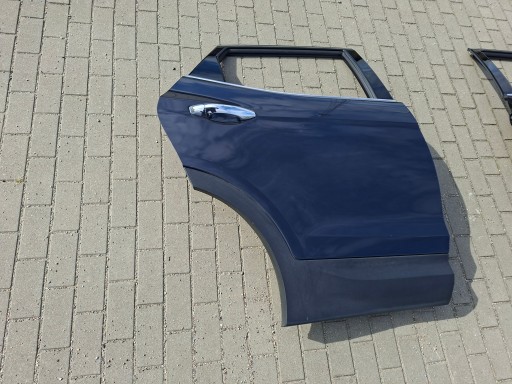 door rear part right rear. right complete HYUNDAI SANTA FE III W8U