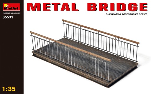 Metal Bridge 1:35 MiniArt 35531