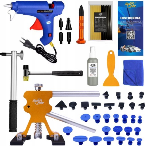 НАБОР ДЛЯ УДАЛЕНИЯ ВМЯТИН НА КУЗОВЕ АВТОМОБИЛЯ PDR