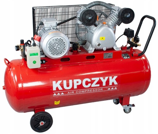 2-ПОРШНЕВИЙ КОМПРЕСОР 200L 8BAR 4kW 400V
