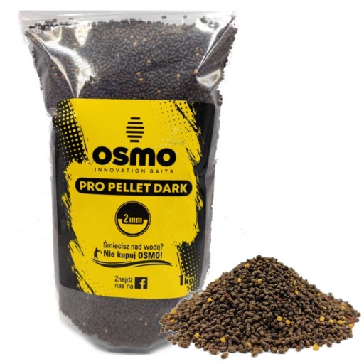 Osmo прикормка короп метод 0,9 кг Pro Pellet Dark 2 мм