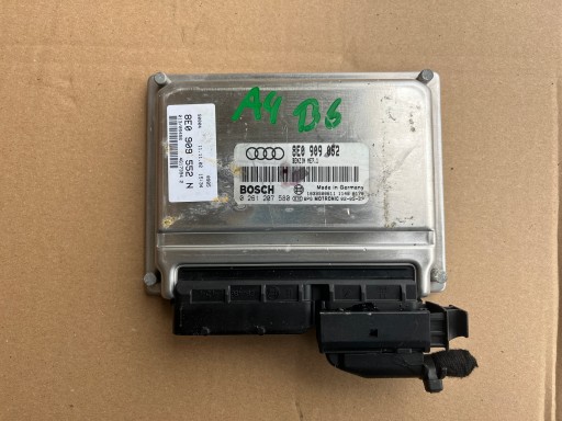 Комп'ютер контролер двигуна audi a4 b6 седан 2.4 8e0909052n