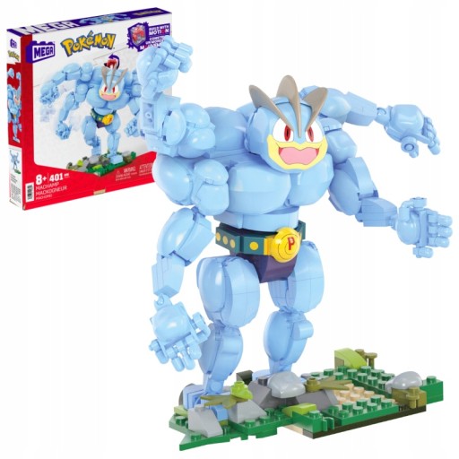 Klocki Construx Pokemon Machamp Figurka Ruchoma 401el. HTH70