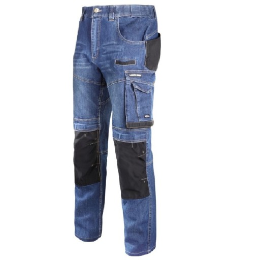 LAHTI PRO ДЖИНСОВЫЕ РАБОЧИЕ БРЮКИ SLIM FIT XXXL