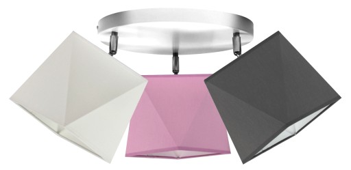 Світильник стельовий круглий Majron 70 х 70 см білий, чорний