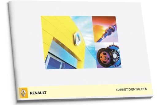 Renault Чиста Французька Сервісна Книга