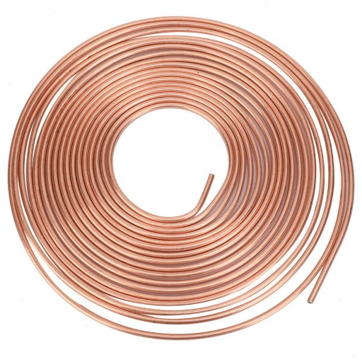 Гальмівна трубка мідний провідник 4,75 мм 10 м