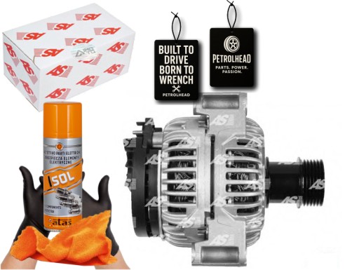 ASPA0196#ECS-PCP+K - Генератор saab 9-3 2.0 98-03 as-pl #petrolhead pro+ kit4